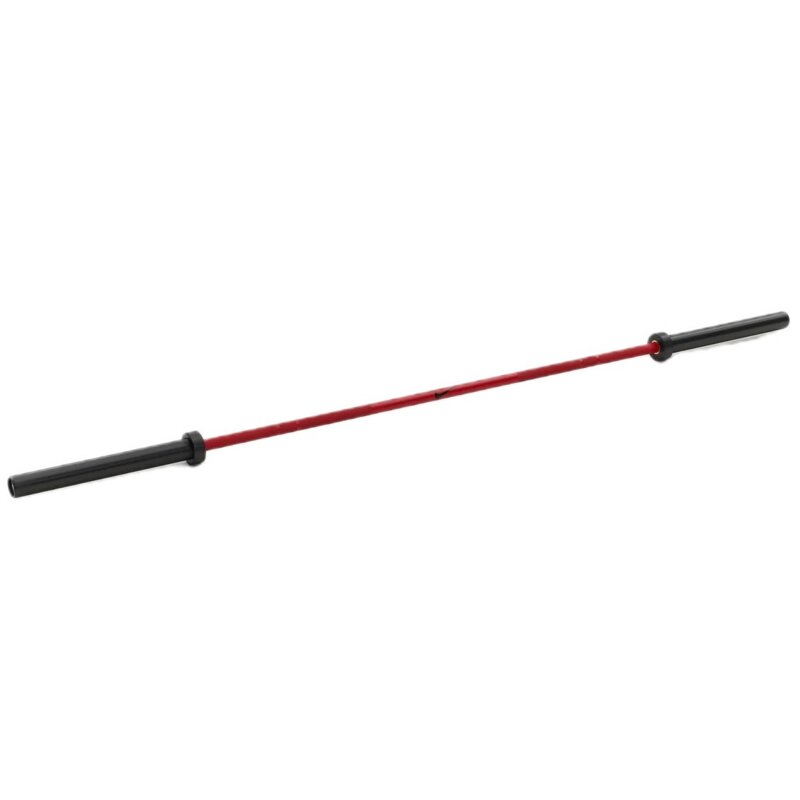 Gryf NIKE Coated Premium Barbell 20 kg (220 cm) Czerwony