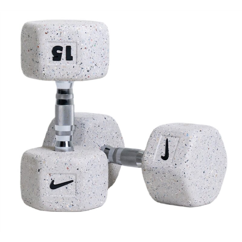 Hantla NIKE Grind Dumbbell Szary (15 kg) (1 szt.)