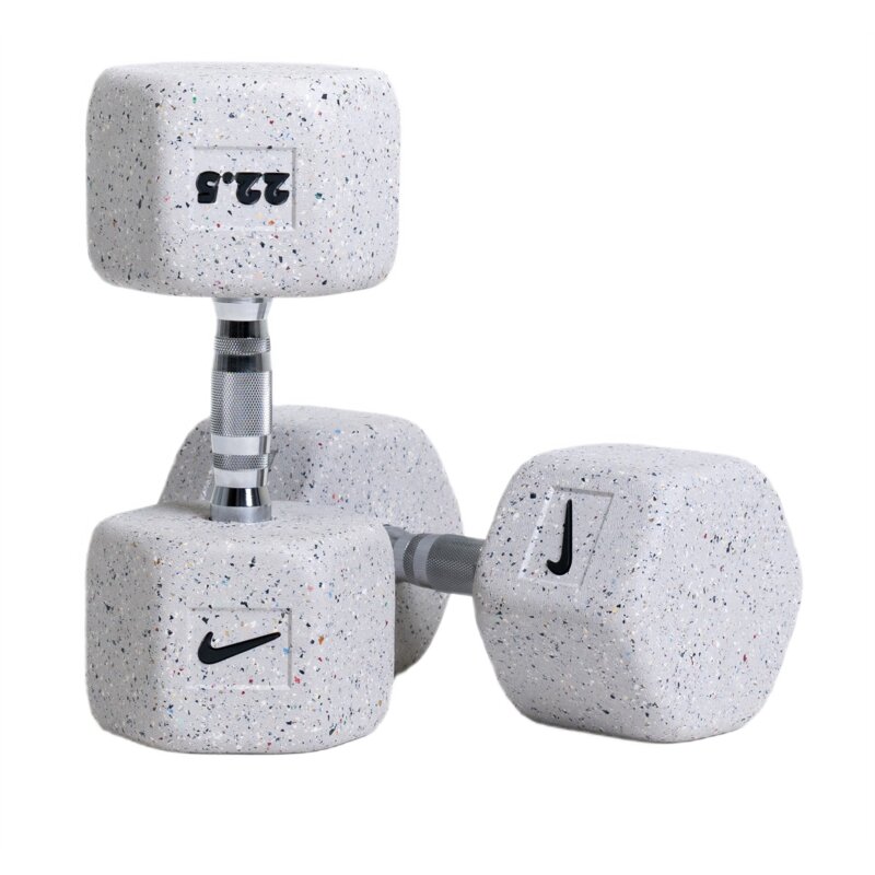 Hantla NIKE Grind Dumbbell Szary (22.5 kg) (1 szt.)
