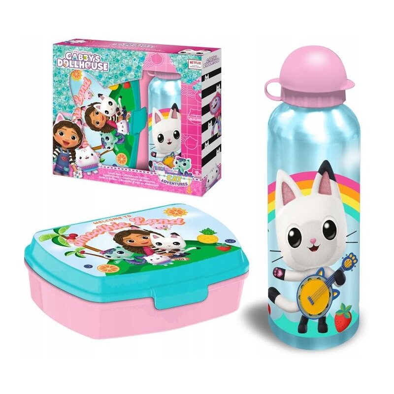 Zestaw śniadaniowy KIDS EUROSWAN GD00079 Koci Domek Gabi