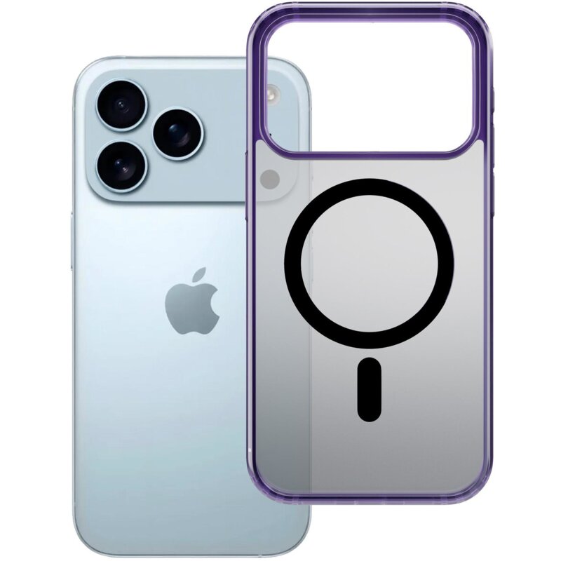 3mk Frosty MagCase Purple do Apple iPhone 17 Pro