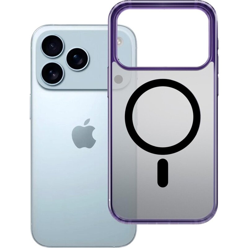 Etui 3MK Frosty MagCase do Apple iPhone 17 Pro Max Fioletowy