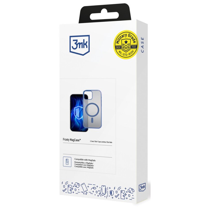 3mk Frosty MagCase Blue do Apple iPhone 17 Air
