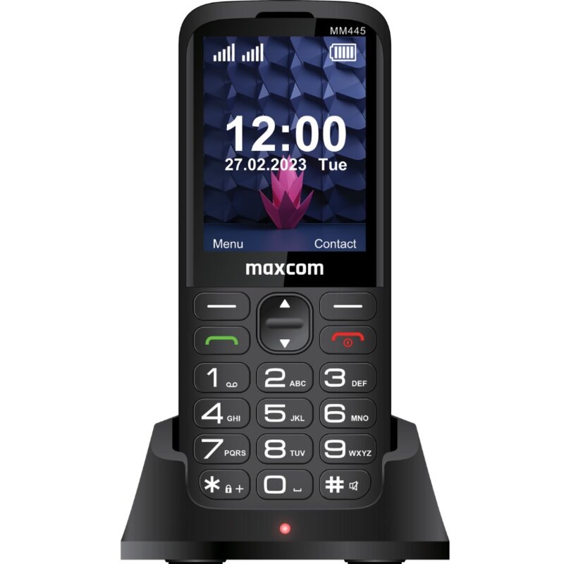 Telefon MAXCOM MM445L 4G Czarny