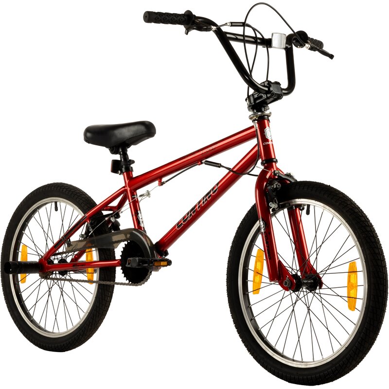 Rower dziecięcy CONTINO Noisy Boy 20 cali Czerwony Wzrost: 120-135 cm Wiek: 7-12 lat
