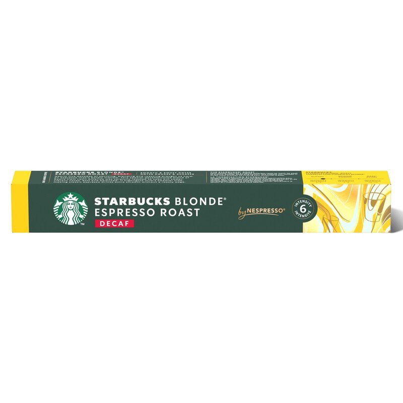 Kapsułki STARBUCKS Blonde Espresso Roast Decaf do ekspresu Nespresso 10 szt.
