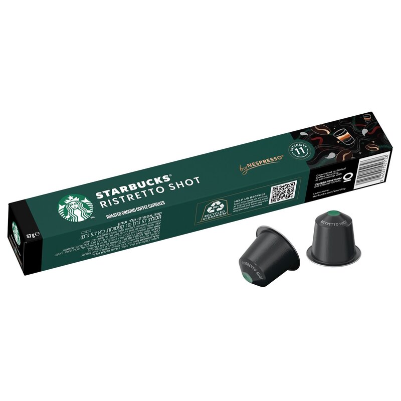 Kapsułki STARBUCKS Ristretto Shot do ekspresu Nespresso