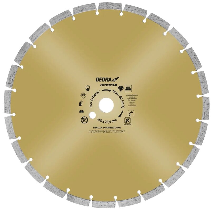 Tarcza do cięcia DEDRA HP2174A 400 mm