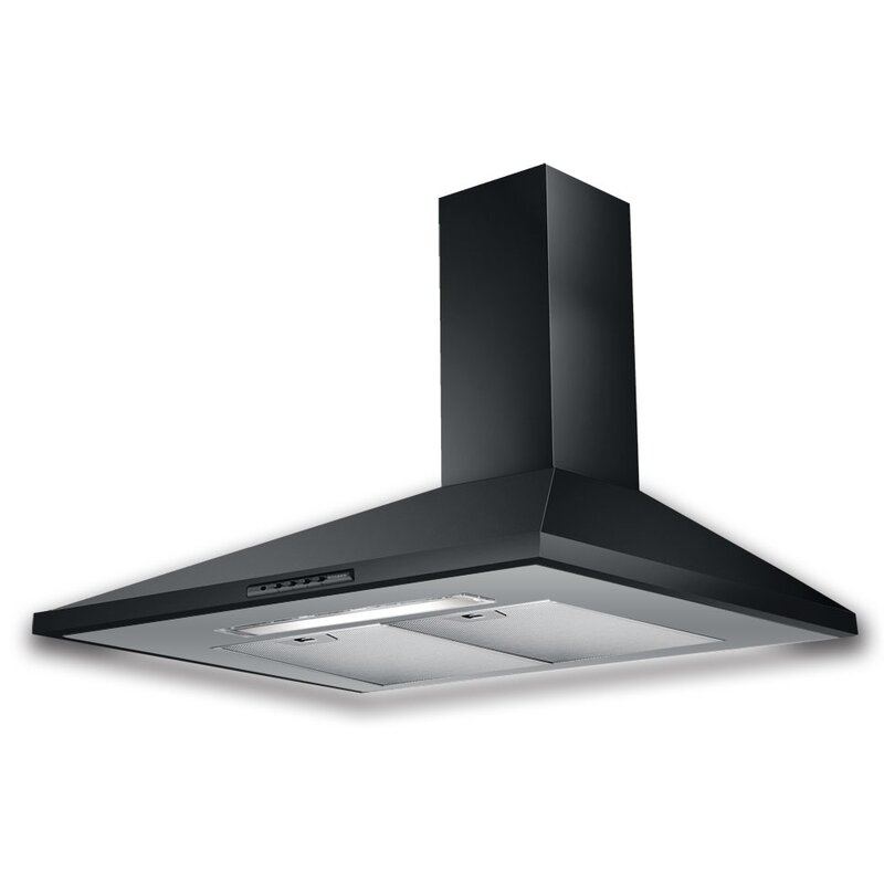 Okap FABER Value PB BK 90 Czarny 430m3/h 67dB klasa E