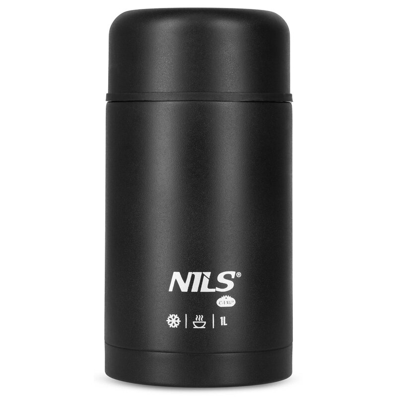 Termos na jedzenie NILS CAMP NC3802 Czarny 1000 ml