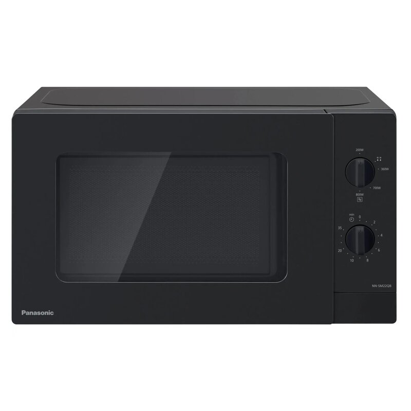 Kuchenka mikrofalowa PANASONIC NN-SM22QBEPG 800 W średnica 25.5 cm pojemność 20L Czarny
