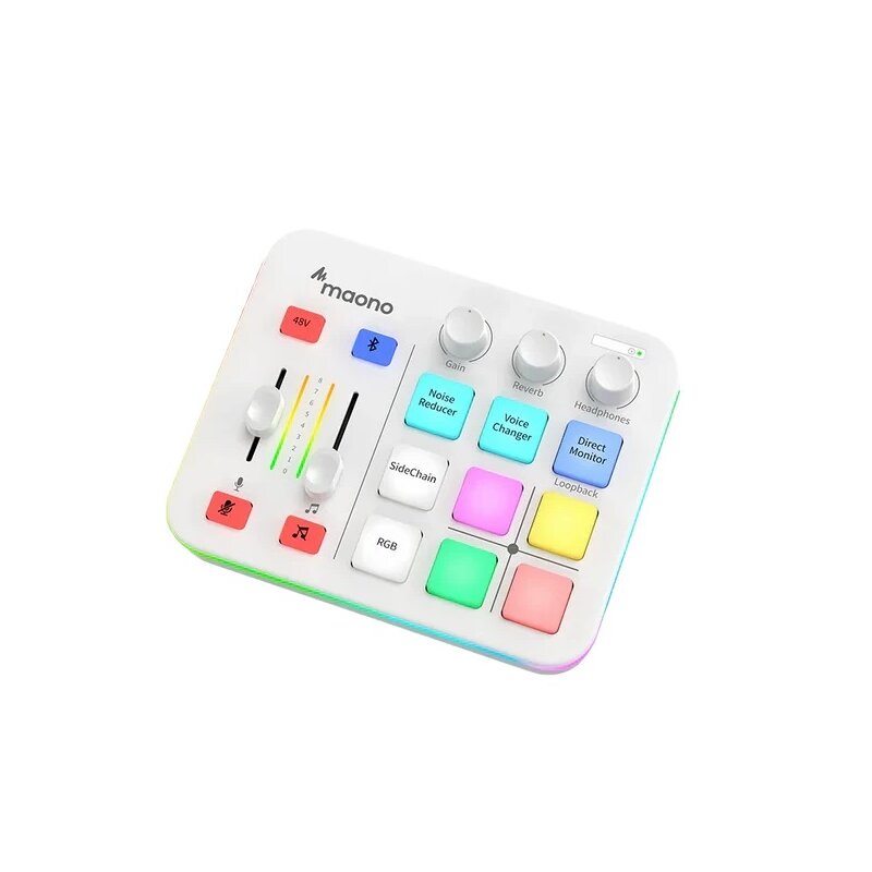 Kontroler do produkcji muzycznej i podcastów MAONO G1 Neo Biały