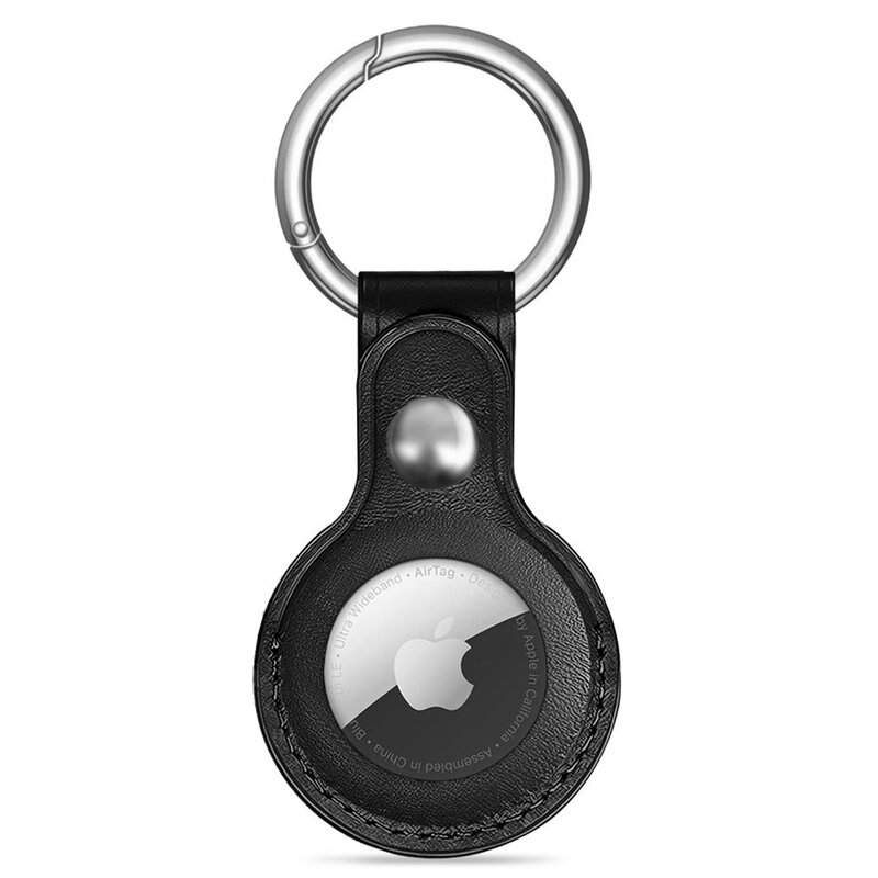 Brelok TECH-PROTECT Naturalfit do Apple AirTag 1/2 Czarny