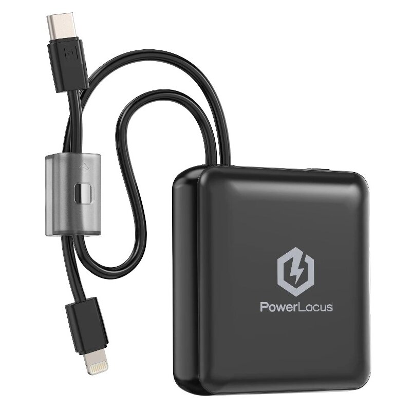 Powerbank POWERLOCUS PLB-X 10000 mAh 20W Czarny