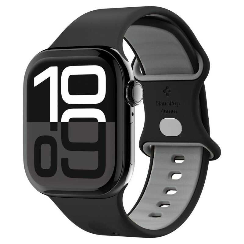 Pasek SPIGEN Nano Pop do Apple Watch do koperty 44/45/46/49 mm Czarny