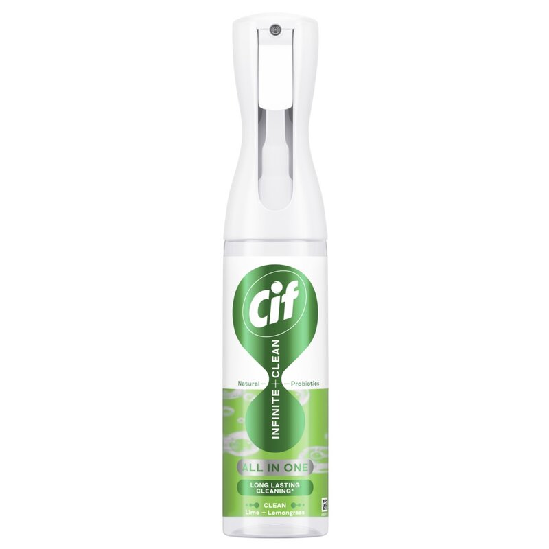 Spray czyszczący uniwersalny CIF Infinite Clean Lime & Lemongrass 280 ml