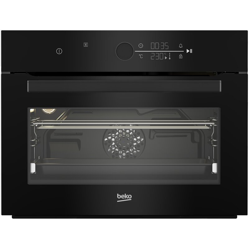 Beko BBCM17400B bPro500 Termoobieg Czarne szkło