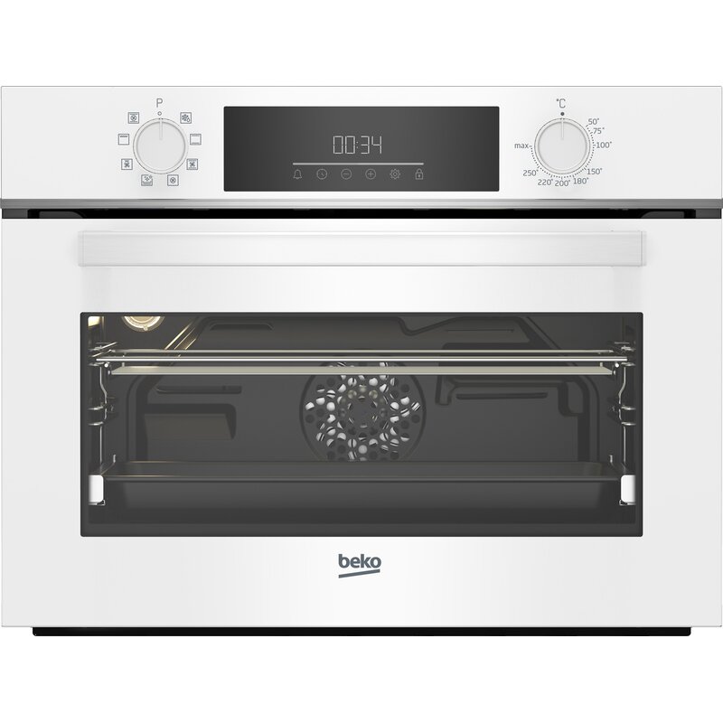 Beko b300 BBCM18300W Termoobieg Białe szkło