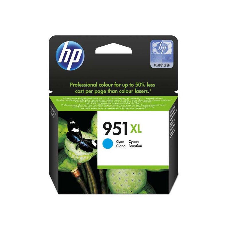 Tusz HP 951 XL Instant Ink Błękitny 24 ml CN046AE