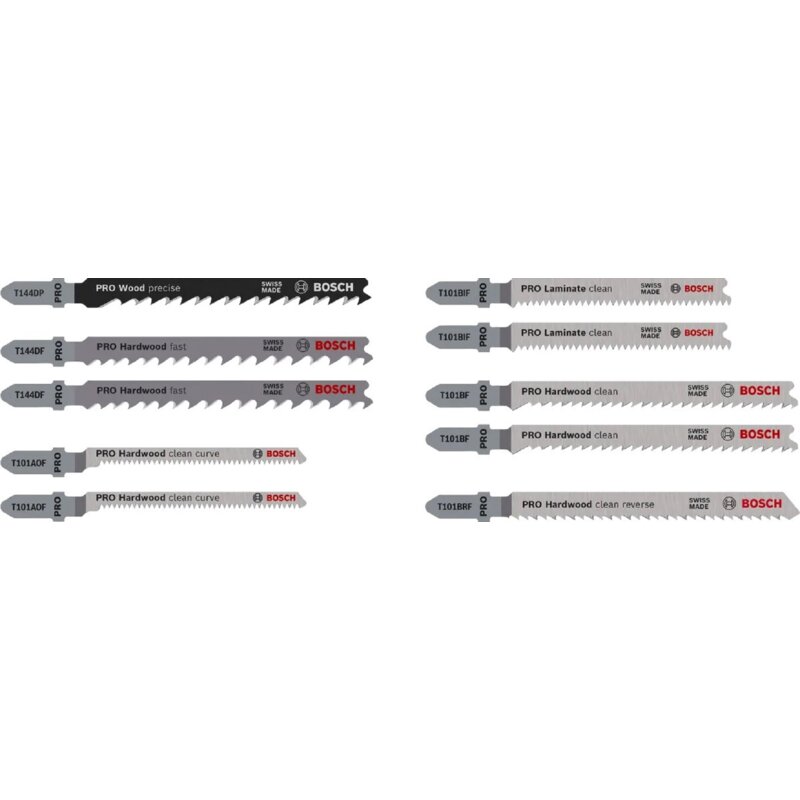 Zestaw brzeszczotów BOSCH 2607011941 (10 szt.)