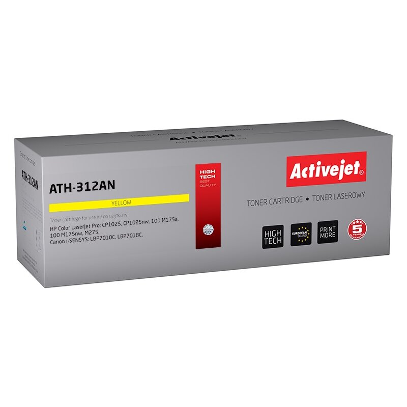 ActiveJet ATH-312AN (zamiennik 126A) Żółty