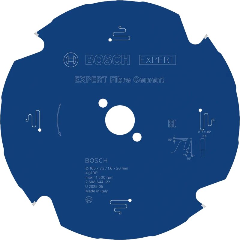 Tarcza do cięcia BOSCH 2608644122 165 mm