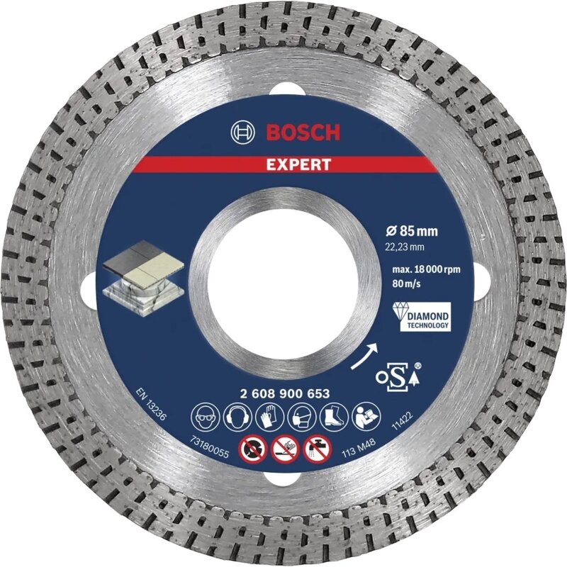 Tarcza do cięcia BOSCH Expert 2608900653 85 mm