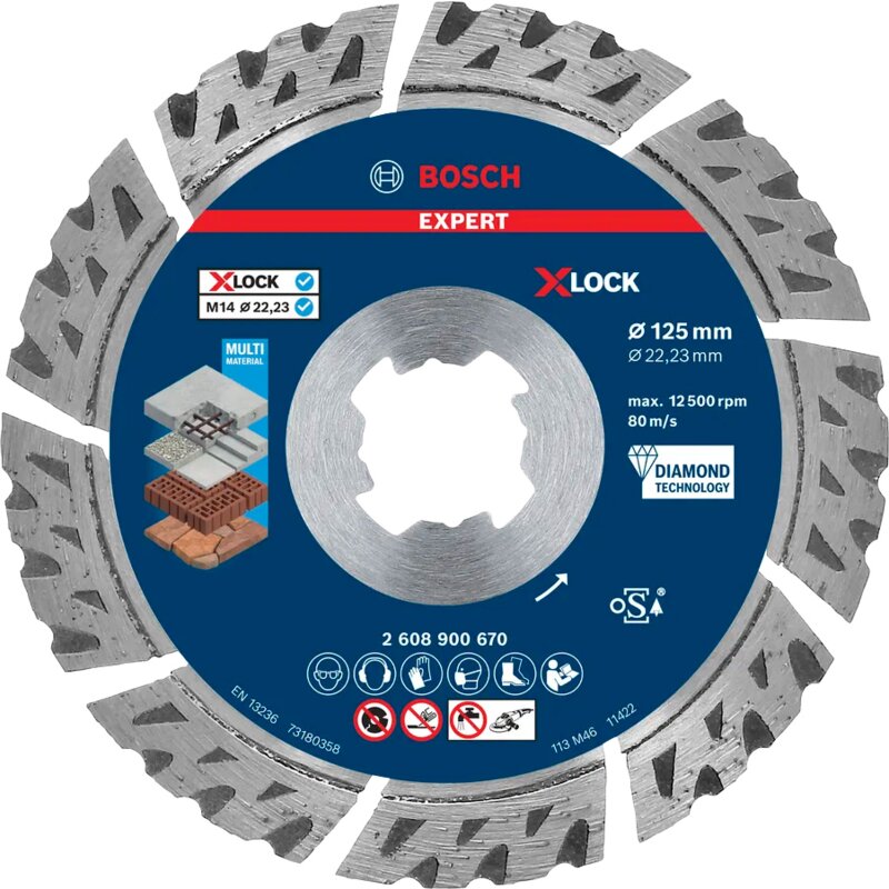 Tarcza do cięcia BOSCH Expert X-Lock 2608900670