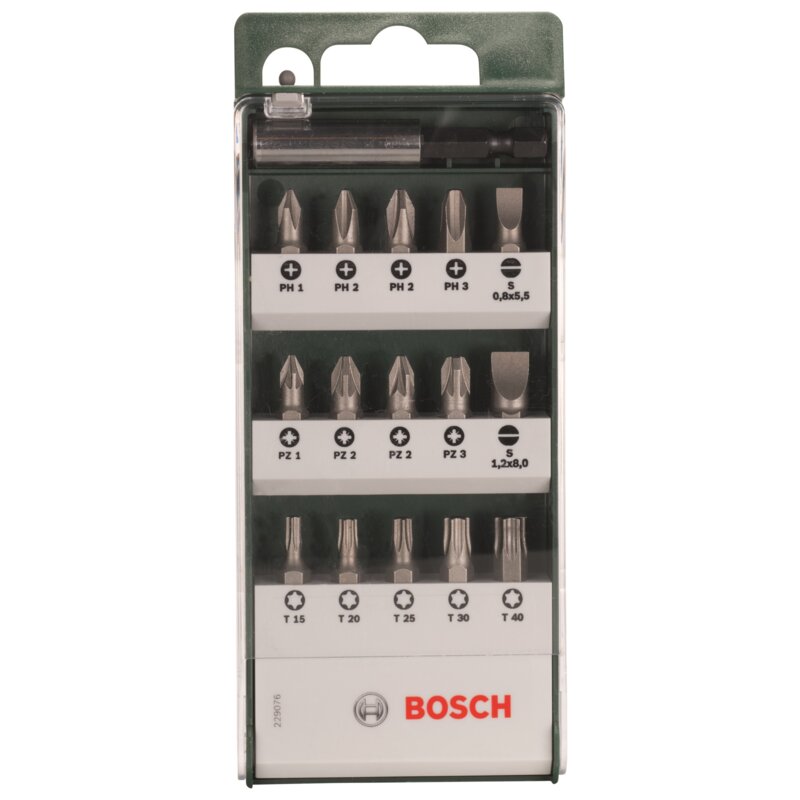 Zestaw bitów BOSCH 2609255977 (16 szt.)