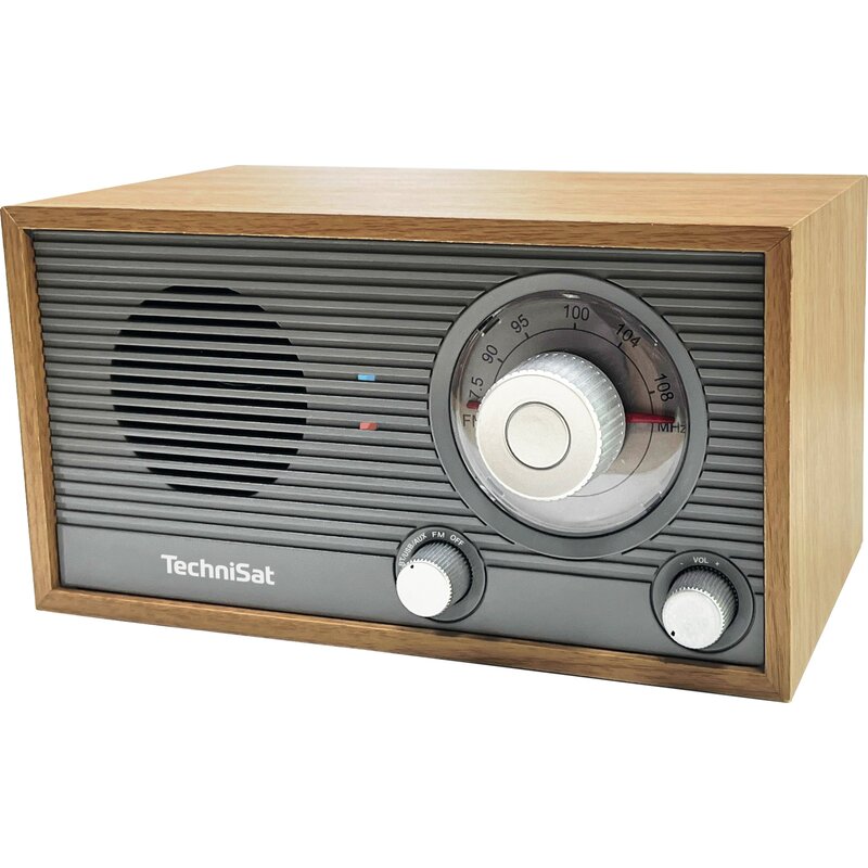 TechniSat Classic 205 Radio FM Brązowo-szary
