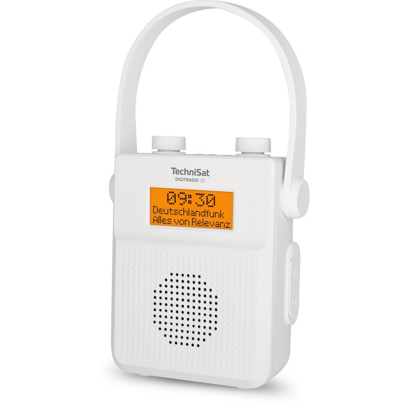 TechniSat DigitRadio 30 Radio FM DAB+ Bluetooth Biały