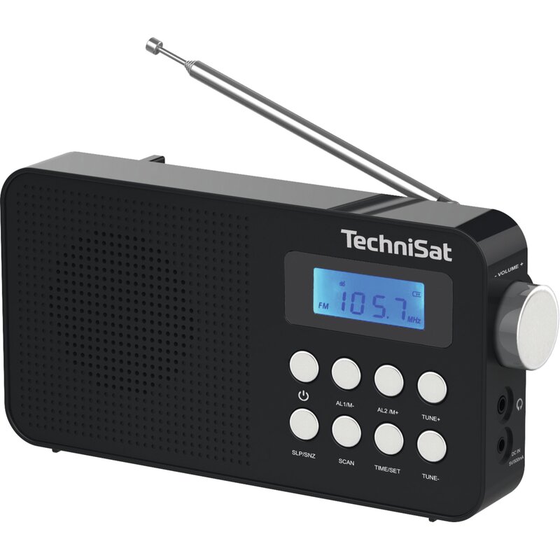 TechniSat Classic 110 Radio FM Czarny