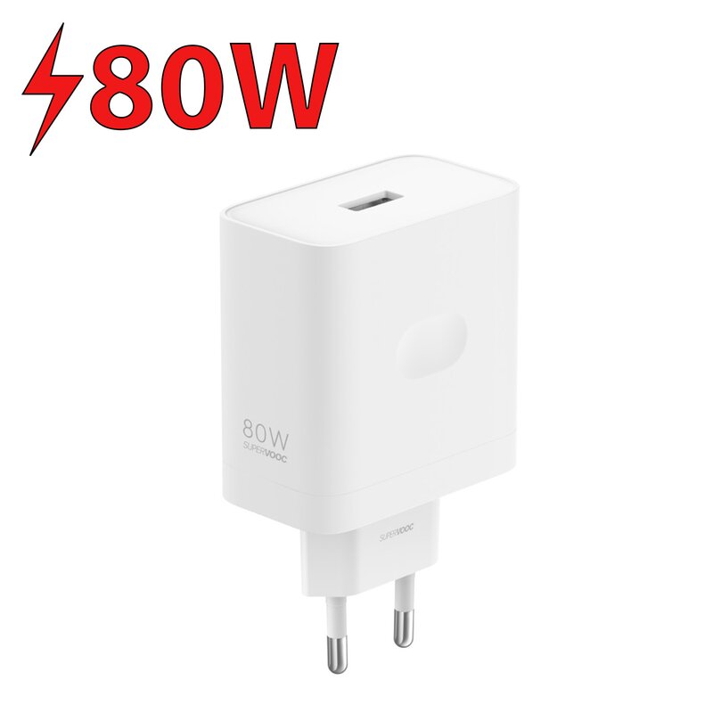 Ładowarka sieciowa ONEPLUS Supervooc 80W Biały ładowarka do telefonu USB