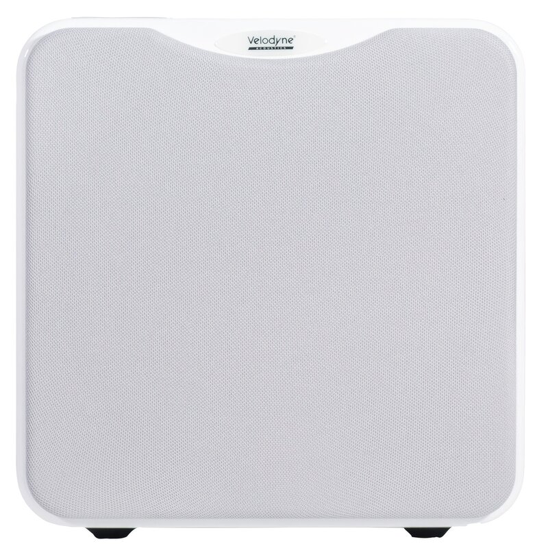 Subwoofer VELODYNE MicroVee X 6.5 Biały, Aktywny, 300W, 6.5" Przetwornik z pasywnymi radiatorami, Typ Zamknięty, System DDCS