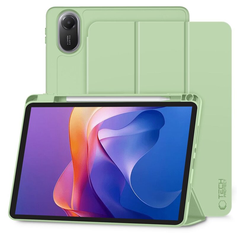 Etui TECH-PROTECT SC Pen do Xiaomi Redmi Pad 2 11.0 Jasnozielony