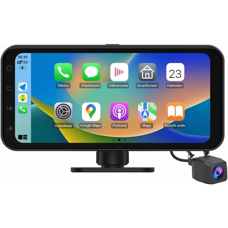 Samochodowy tablet multimedialny MANTA MMUS101 AUTOFUSION PRO z CarPlay DVR 6 cali