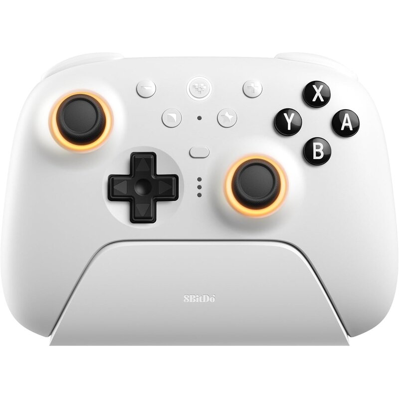 Kontroler 8BITDO Ultimate 2 Wireless Bluetooth Biały