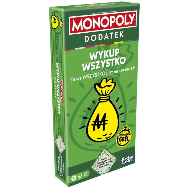 Dodatek do gry HASBRO Monopoly Wykup wszystko G0720120