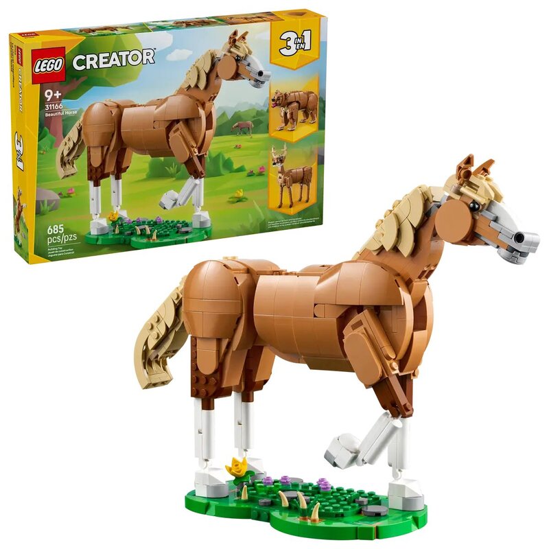LEGO Creator 3 w 1 Piękny koń 31166 - odbiór za 0 zł we wszystkich salonach x-kom i Neonet