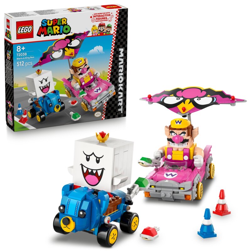LEGO Super Mario 72038 Mario Kart™ — Wario i King Boo