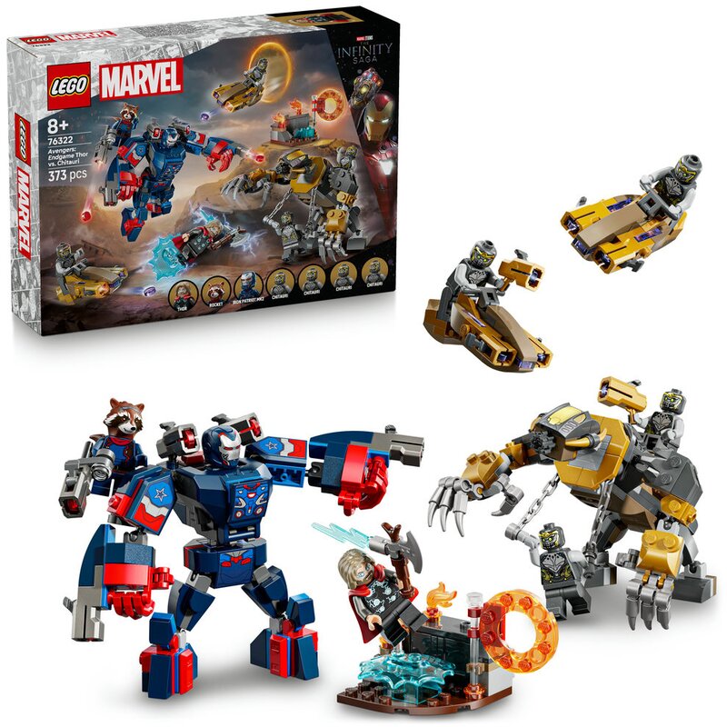 LEGO 76322 Marvel Avengers: Koniec gry Thor kontra Chitauri