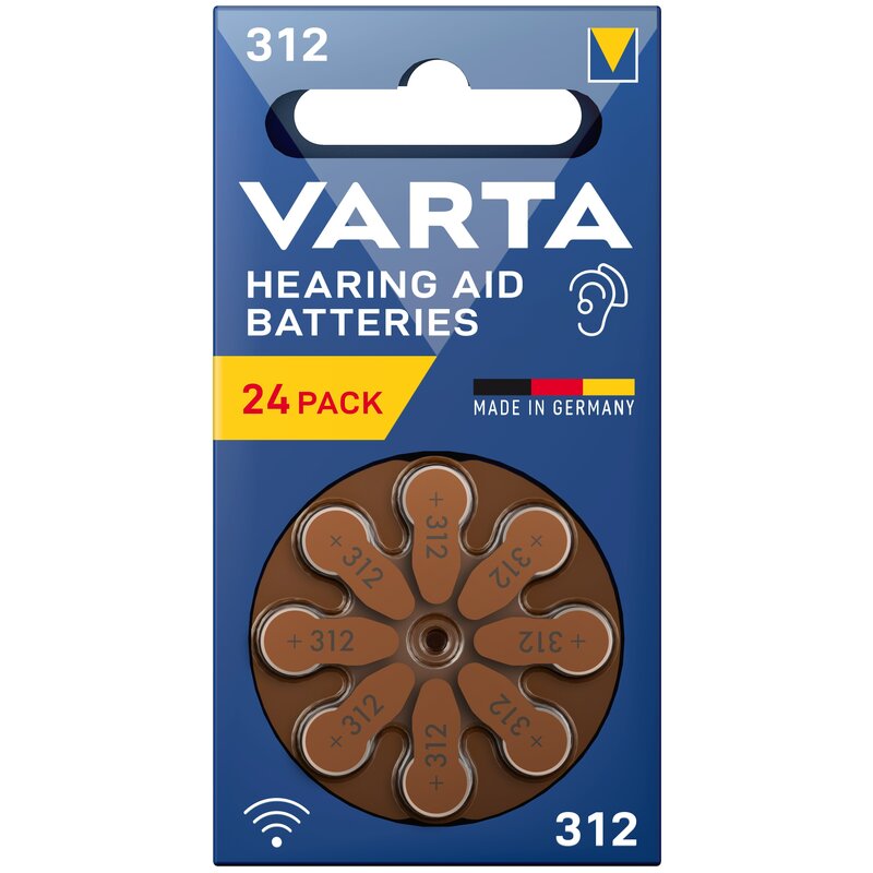 Baterie PR41 VARTA 312 (24 szt.)