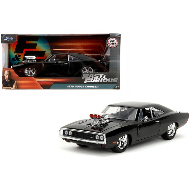 Samochód JADA TOYS Szybcy i wściekli 1970 Dodge Charger 9335421314R00