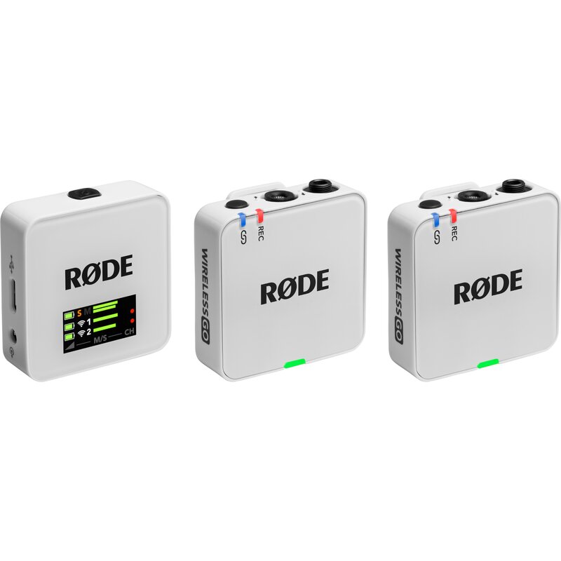 System bezprzewodowy RODE Wireless Go III Biały