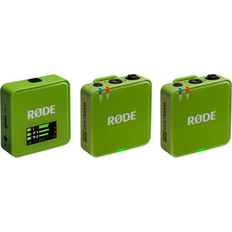 System bezprzewodowy RODE Wireless Go III Zielony