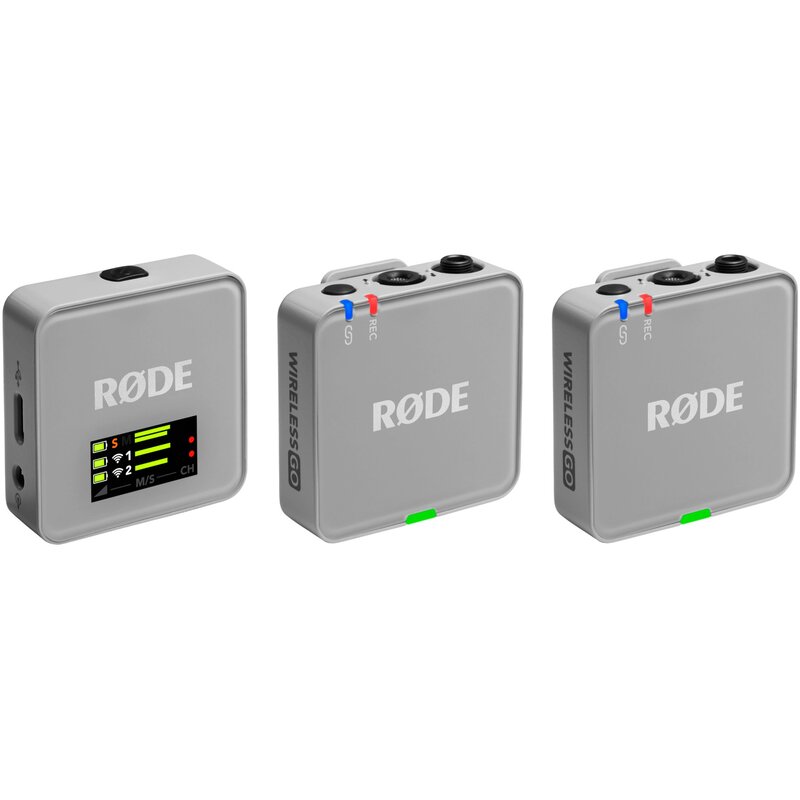 System bezprzewodowy RODE Wireless Go III Szary