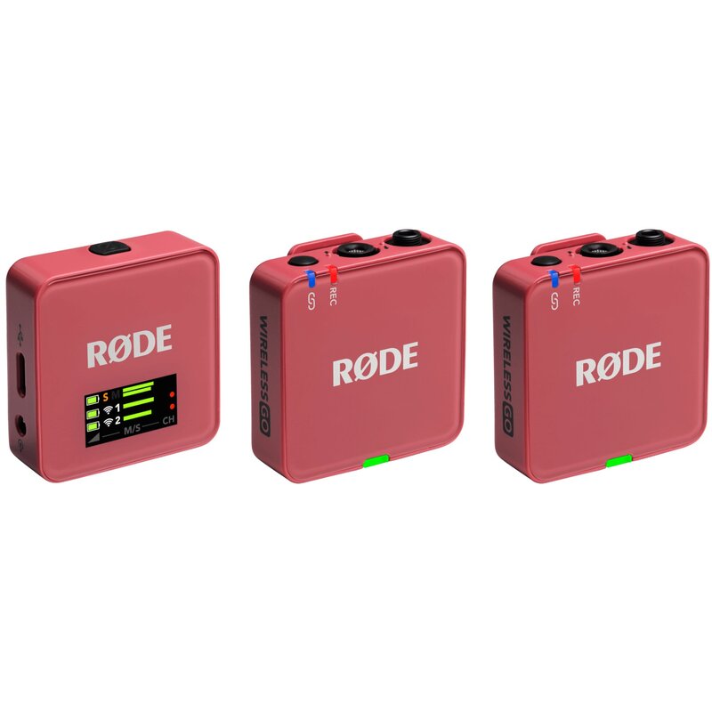 System bezprzewodowy RODE Wireless Go III Brudny róż