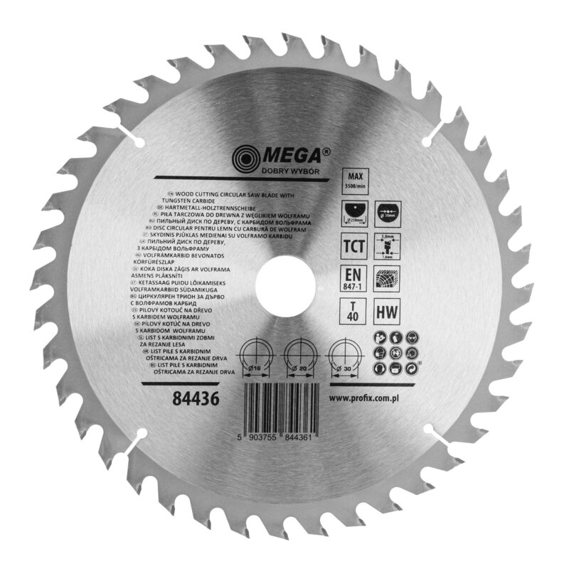 Tarcza do cięcia MEGA 84436 250 mm