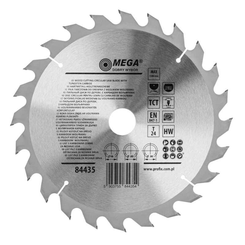 Tarcza do cięcia MEGA 84435 250 mm