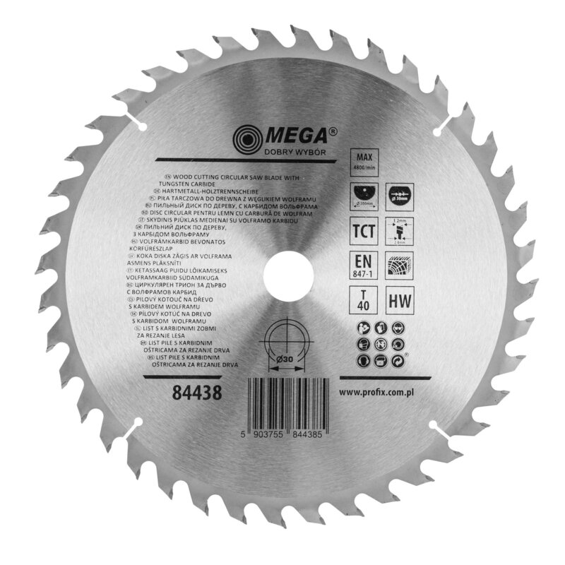 Tarcza do cięcia MEGA 84438 300 mm